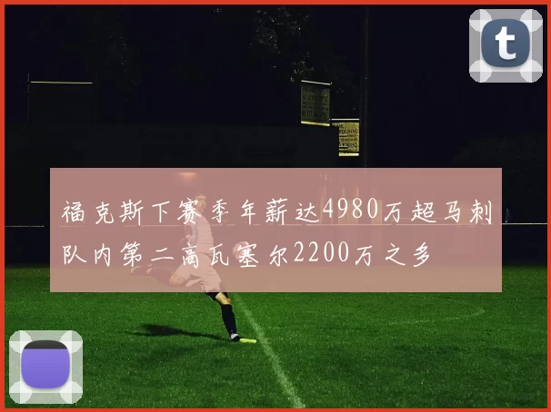 福克斯下赛季年薪达4980万超马刺队内第二高瓦塞尔2200万之多