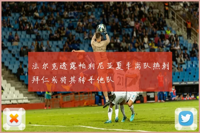 法尔克透露帕利尼亚夏季离队热刺拜仁或将其转手他队